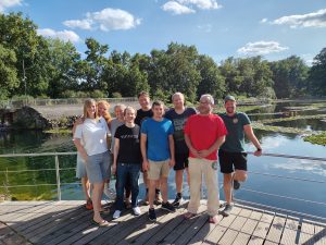 Strahlende Gesichter bei strahlender Sonne
